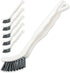 6-Pack Grout Cleaner Brush Scrub Set - Stiff Bristle Scrubbing & Detail