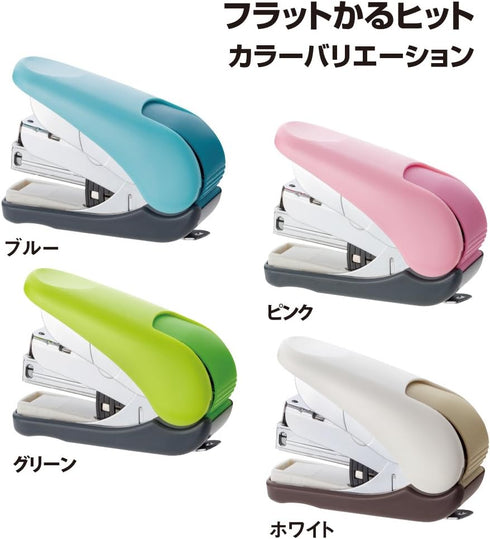 Plus Stapler Flat Curl Hit, 32 Bound ST-010VN, Pink