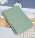 Yansanido Spiral Notebook, 4 Pcs A5 Size Thick Plastic Hardcover, 80 Sheets (160 Pages) Journal for School and Office
