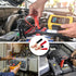 Insulated Alligator Clips, Durable Heavy Duty Black & Red Boot Metal Spring Loaded Battery Test Lead Clips (50A 4-PACK)