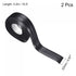 uxcell Waterproof Seal Caulk Strip Tape Self Adhesive 0.87"W x 10.5'L PVC Sealing Tape for Kitchen Bathroom Black 2Pcs