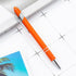 PASISIBICK 12 Pieces Metal Ballpoint Pen with Stylus Tip, 2 in 1 1.0 mm Black Ink for Smartphone and Tablet (Pack of 12)