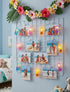 8.5Ft Summer 10L Summer, Beach Themed Lights, LED Flips Flops String Lights Plug in for Indoor and Outdoor Holiday Luau