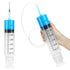 300ml 350ml Syringe with 27.6" Tube and 14G Needle, Large Plastic Syringe for Glue Dispensing