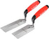 Goldblatt Industries Margin Trowel Set, 6"X2" & 5"X2", Professional Tool for Masonry Flooring, Concrete, Cement