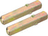 uxcell 2Pcs Door Knob Spindle, 50mm Long Spare Door Handle Spindle Bar for 14mm Thick Doors, Gold