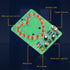 DIY Heart-Shaped LED Lamp Kit - Educational Flashing Light
