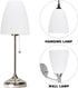 2pcs 30mm Beaupretty Plastic Lamp Shade Replacement Horseshoe Lampshade Small White Lamp Cover Chandelier Lamp Shades