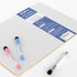 Nicpro 12 x 16 inches Lapboard Small Dry Erase Lap Board Double Sided with 3 Water-Based Pens Learning Mini Whiteboard Portable for Kid Student and Classroom Use by Nicpro