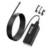 NIDAGE Wireless Endoscope Camera with Light, HD Waterproof WiFi Borescope, Flexible 5.5MM for Android and iOS