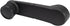 TRQ Driver & Passenger Side Window Crank Handle Set, Black Compatible with 86-08 Ford, 86-94 Mercury