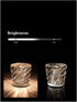 hezhuhe2258 Lamp(Style1) Table Lamp Rechargeable Crystal Small Table Lamp Camping Ambient Light Club Bar Ambient Light