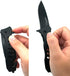 ALBATROSS EDC Cool Sharp Tactical Folding Pocket Knife, SpeedSafe Spring Assisted Opening