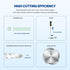 #40/31 mm 6 Pcs/Pack, 1 Pack JMU Dental K Files for Endodontic Root Canal, NITI Hand Use K-Files, Total