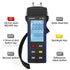 AIOMEST Digital Manometer Gas Pressure Tester ±2 psi / ±13.79 kpa, Dual Port Air Flow Pressure Gauge