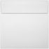 LUXPaper Square Invitation Envelopes | Peel & Press | 5 1/4" x 5 1/4" | 50 Qty, Bright White, 70lb. Text