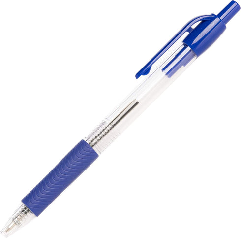 Simply Genius Ballpoint Pens in Bulk, 50 Pack Retractable Office Pens for Schools, Notebooks, Journals & More