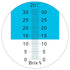 Brix Meter Refractometer: 0~32% Handheld Tool for Sugar Content Test in Fruit Beverages & Juice