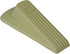 Heavy Duty Non-Slip Large Rubber Door Stopper, Big Foot ColorStop Wedge, Beige, Made in the USA