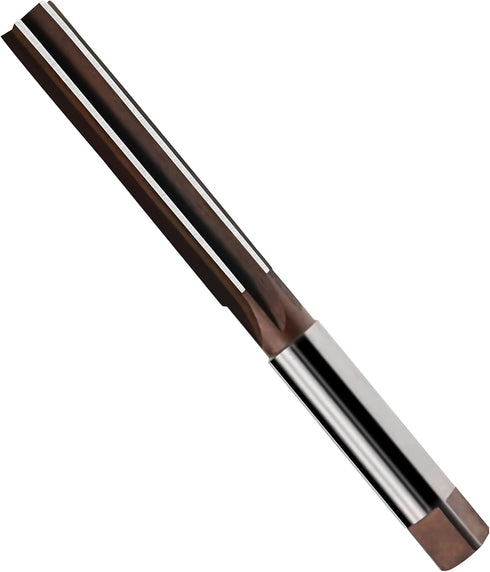 Hand Reamer 1/2" Alloy Tool Steel 9Crsi H8, 6 Straight Flutes Hand Milling Cutter Tool