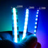 3.2FT WS2812B WS2812 2.7mm Strip,160LEDs/m Backlight,DC5V Ultra Narrow LED Individually Addressable Dream Color