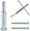 Wire Twisting Tool, 2 in 1 Electrical Drill & Manual Wire Stripper Cable Twister for Power Drill Drivers