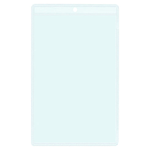 BOX USA BJTH192 Vinyl Envelopes, Clear, 6" x 9", Pack of 50
