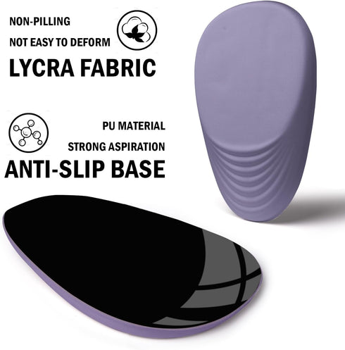 Ergonomic Mouse Pad with Wrist Rest Support, Entire Memory Foam Mouse Pad with Non-Slip PU Base, Wireless Mouse Pad,