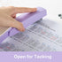 Deli Stapler, 2 Pack, Desktop Stapler, 25 Sheet Capacity, Includes 2000 Staples and 2 Staple Removers, Purple