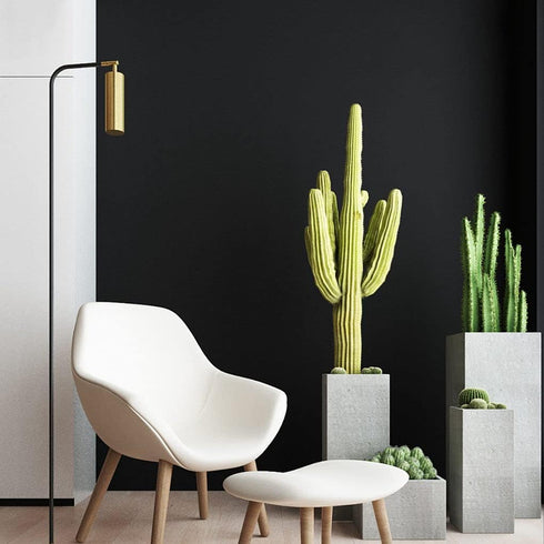 Matte Black Peel and Stick Wallpaper 17"x120", Self-Adhesive and Removable Vinyl Wallpaper Waterproof and Oil Proof Contact Paper for Cabinets Countertops Wall Covering by Arthome WALL DECOR