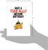 The Best Card Company Funny Birthday Pun Card, 5x7 Inch, Multicolored, Includes Envelope, 30% Recycled Content