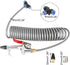 X AUTOHAUX 6 in 1 Air Compressor Tools Set with Interchangeable Nozzles Car Air Blow Gun Kit