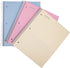 Mintra Office Spiral Notebooks, Durable 1 Subject, College Ruled, Spring Pink, Sun Yellow, Arctic Ice, 3pk