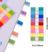 Golcellia Sticky Tabs, 900 Pcs Transparent Page Markers, Sticky Index Tabs for Books and Teacher Supplies