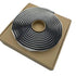 Coitak Butyl Sealant Putty Tape, Diameter 3/8" x 13 Feet Extra Thick Rubber Sealant for Leak Proof RV Repair