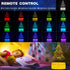 TEMYFIVE 16 Christmas Tree Night Light for Kids, Christmas Night Light, Christmas Dcor LED Night Lights with Colours