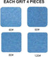 1/2 Inch X 18 Inch Sanding Belts - 4 each of 40/60/80/120 Grits, Zirconia Sanding Belts for Woodworking, Metal Polishing
