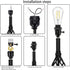 UL Listed E26 Light Socket, Threaded Lamp Socket Replacement with ON/Off Switch, Black 3-Pack