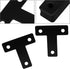 20 1.57 1.57 Inch Bonsicoky Stainless Steel T Bracket Corner Brace, Pcs x Corner Braces, Sturdy Flat Angle Brackets