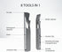 Set, OKNIFE Opry Multitool EDC Titanium Pry Bar Bottle Opener, Nail Puller with Hex Wrench, Screw and Pocket Clip