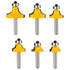 roundover Router bit 1/4 Shank Router bits 1/4 Shank 1/4-Inch Shank Roundover