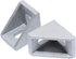24 Sets 2020 Aluminum Extrusion Profile Connector, 24pcs Corner Brackets with 48pcs T-Nuts and Screws for Slot 6mm