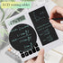 Desktop Calculator with Writing Screen, Large Display, and Quiet Design - Ideal for Students and Office Workers (White)