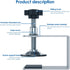 2 Pcs Drawer Front Installation Clamps, Adjustable Stable Furniture Woodworking Jig for Cabinet Installation