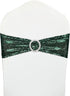 Sequin Chair Sashes 10 Pack - High Elasticity Spandex Stretch Chair Bows