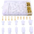 Glarks 580Pcs Wire Connectors Housing Terminal, 2.8mm Pitch 2 3 4 6 9 Pin Male & Female Plug Assortment Kit for