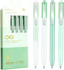 M&G 4 Pcs Fine Point Gel Pens, 0.5mm Black Ink for Smooth Writing, High-End Series for Office, School Supplies
