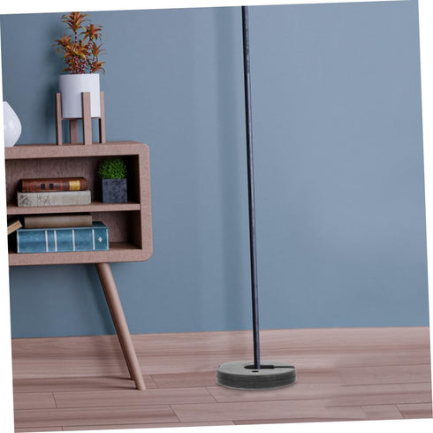 2pcs Weighted Metal Lamp Base - Stylish Support for Floor Lamps