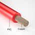 Goupchn 2PCS 4mm Banana Plug to Test Hook Clips, Copper Soft Cable Wires for Multimeter Testing