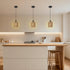 1 Pack, Bulb BoostArea Rattan Pendant Lights Kitchen Island, Farmhouse Chandelier with Handwoven Wicker Shade